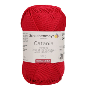 Schachenmayr Catania coton, 02023 Viva Magenta 50g