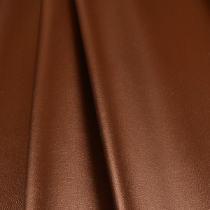 Simili cuir rouleau 0,5m - métallique marron