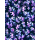 Chillstar pouf imprimé intérieur / extérieur Aquarelle Feuilles et Fleurs | 130 litres 90 x 135 cm