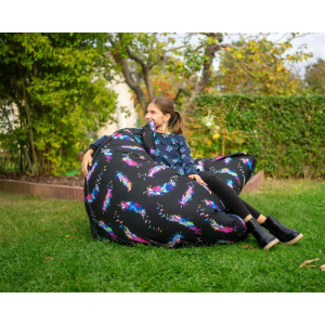 Chillstar pouf imprimé XXL intérieur /...