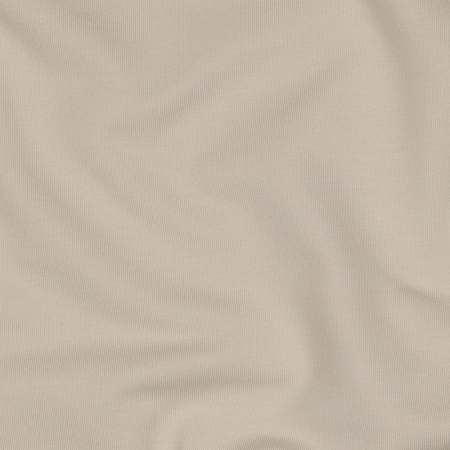 Tissu French Terry été bio Amelie Uni sable