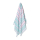 Liou serviette de bain « Bora Bora » avec face hammam et dos éponge 100% coton (140x70 cm)