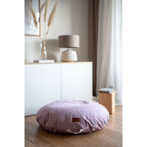 Liou coussin de sol rond en coton avec garnissage de...