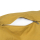 Liou pouf enfant uni en coton bio doux avec garnissage inclus 110x70x60 cm (Ocre)