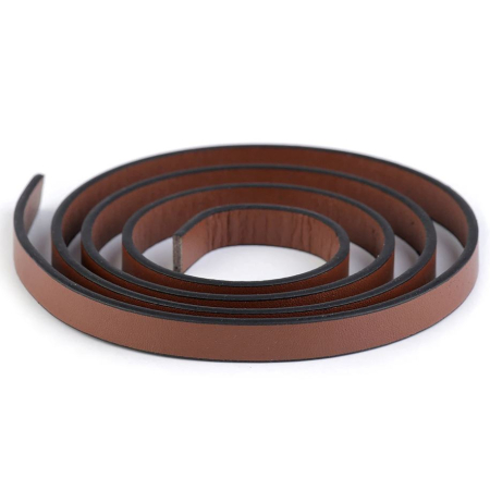Ruban de sangle simili cuir - 2 pièces - 100cm marron