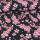 Tissu déco Fleurs de cerisier sur jeans - Collection exclusive Glitzerpüppi