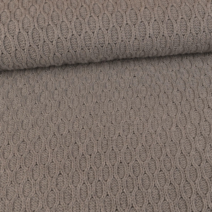 Tissu coton tricot Jonas - gris