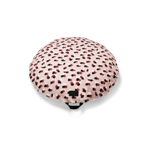 Liou coussin de sol rond imprimé léopard...