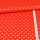 1 morceau restant 0,50m coton tissé Foil Print - étoiles dorées sur fond rouge