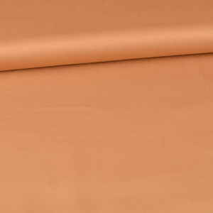 Satin de coton extensible uni sable