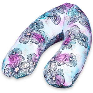 Coussin d’allaitement XXL Premium en 100% coton bio...
