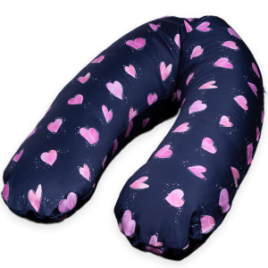 Coussin d’allaitement XXL Premium en 100% coton bio...