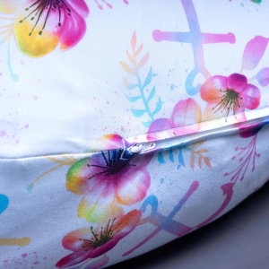 Coussin d’allaitement XXL Premium en 100% coton bio...