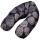 Coussin d’allaitement XXL Premium en 100% coton bio housse amovible – Mandalas dorés sur noir | 185 cm de long