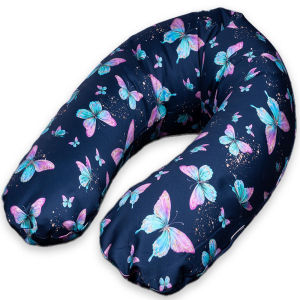 Coussin d’allaitement XXL Premium en 100% coton bio...