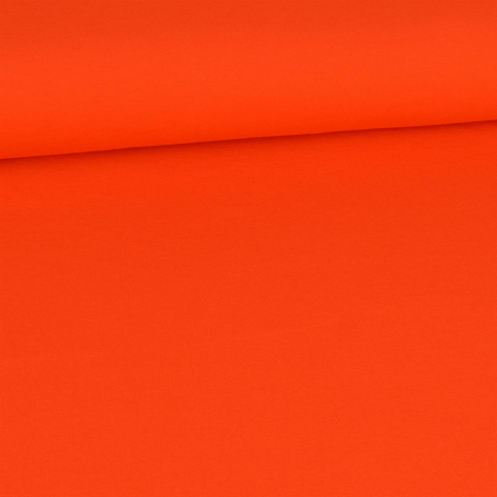 1 morceau restant 0,45m BIO French Terry Uni Amelie - Orange