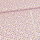 Tissu coton - timbres de Noël - rose