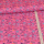 1 morceau restant 1,75m coton tissé - Millefleurs rose