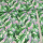 Jersey - Feuilles de palmier vertes sur crème