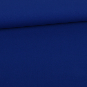 1 morceau restant 0,90m Glitzerpüppi Uni coton jersey - bleu royal