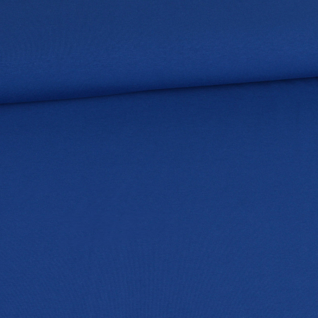 1 morceau restant 0,80m BIO Uni Jersey Amelie - Bleu cobalt