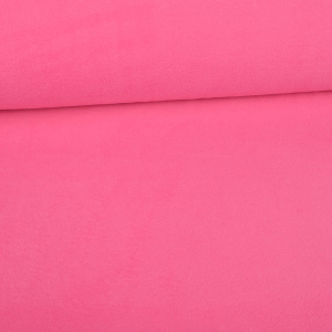 Tissu polaire anti-boulochage Uni rose
