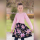 Sweat French Terry Bordure Lily look denim - Collection exclusive Glitzerpüppi