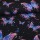 Jersey Colorful Butterflies bleu marine - Collection exclusive Glitzerpüppi