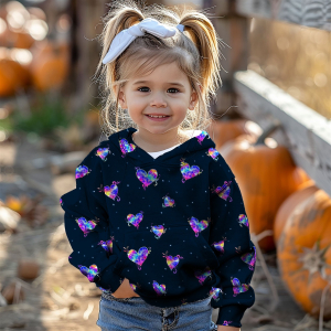 Jersey Colorful Hearts bleu marine - Collection exclusive...