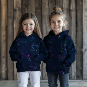 Jersey Colorful Splashes bleu marine - Collection...