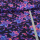 Jersey Glowing Flowers bleu marine - Collection exclusive Glitzerpüppi
