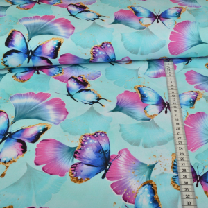 Jersey Ginkgo Butterflies menthe - Collection exclusive...