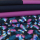 Lot de tissus Jersey Colorful Butterflies bleu marine - Collection exclusive Glitzerpüppi