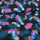 Lot de tissus Jersey Colorful Butterflies bleu marine - Collection exclusive Glitzerpüppi