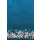 Jersey bordure Prairie aux papillons look denim - Collection exclusive Glitzerpüppi