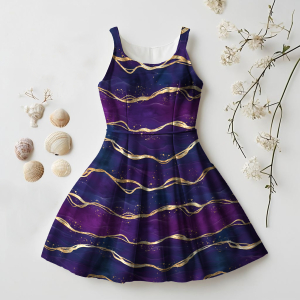Jersey Dreamy Marble or violet  - Collection exclusive Glitzerpüppi