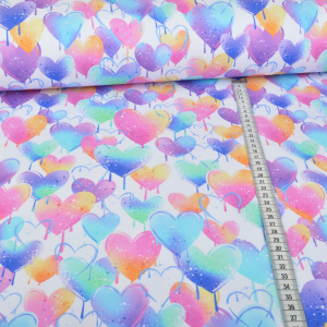 Jersey Grafitti Hearts blanc - Collection exclusive...