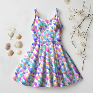 Jersey Grafitti Hearts blanc - Collection exclusive Glitzerpüppi