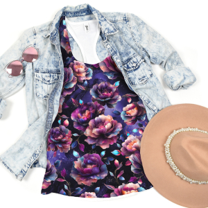 Jersey Magical Flowers - Collection exclusive Glitzerpüppi
