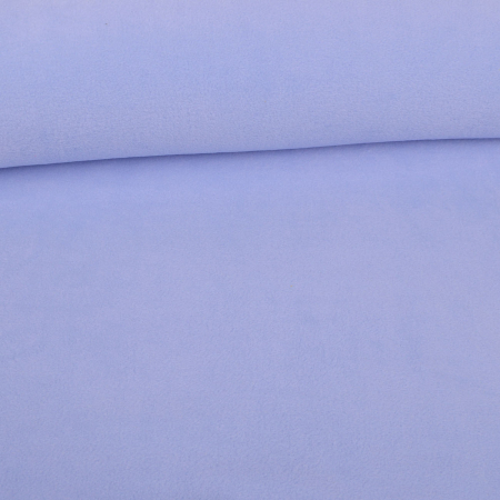 Tissu polaire anti-boulochage Uni bleu clair