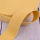 XL ruban élastique pastel jaune 4cm
