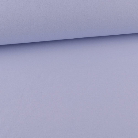 Polaire coton Uni bleu clair