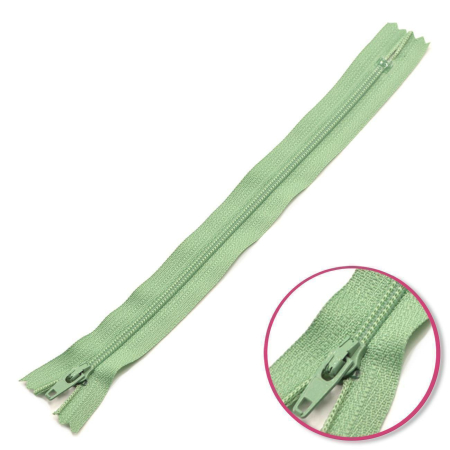 Fermeture non séparable vert roseau  12cm YKK (0561179-004)
