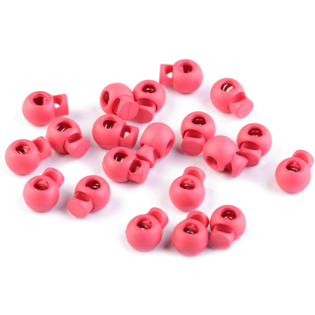 Arrêt cordon rond 15x19mm corail