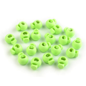 Arrêt cordon rond 15x19mm lime