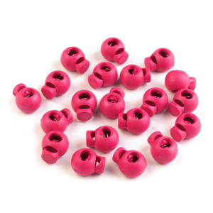 Arrêt cordon rond 15x19mm pink