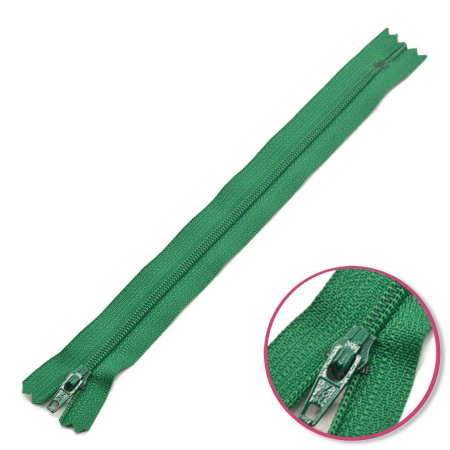 Fermeture vert 18cm non séparable  YKK (0561179-878)