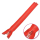 Fermeture à glissière avec dents en plastique séparable 25cm rouge YKK (4335956-519)
