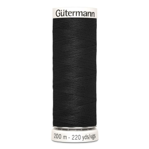 Gütermann Fil pour tout coudre N° 000 - 200m, Polyester