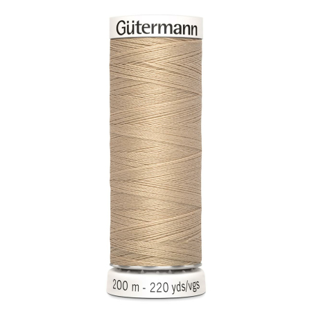 Gütermann Fil pour tout coudre N° 186 - 200m, Polyester